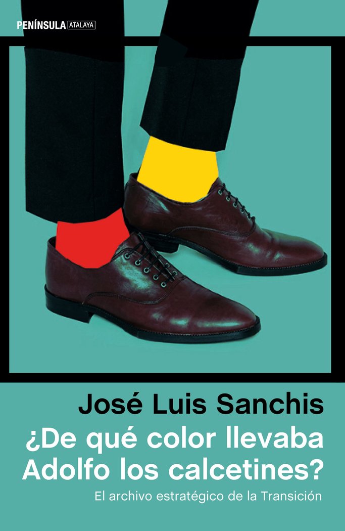 ¿De qué color llevaba Adolfo los calcetines?, de Sanchis Armelles, José Luis | portada del libro