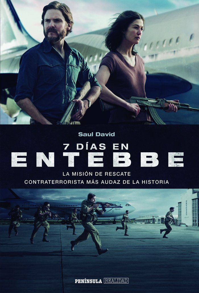 7 días en Entebbe, de David, Saul | portada del libro