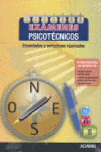 Exámenes psicotécnicos. Enunciados y soluciones razonadas | portada del libro