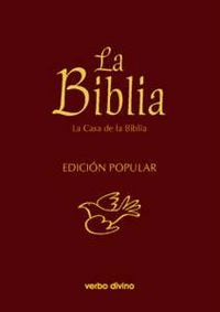 La Biblia - Edición popular (Cartoné), de La Casa de la Biblia | portada del libro