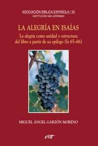 La alegría en Isaías, de Garzón Moreno, Miguel Ángel | portada del libro