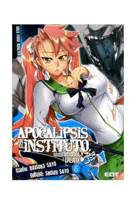 Apocalipsis en el instituto 6, de Sato, Daisuke | portada del libro