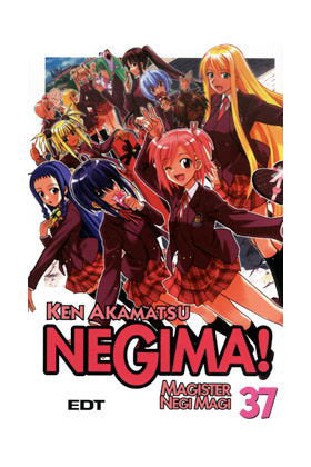 Negima! 37, de Akamatsu | portada del libro