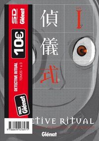 PACK GLENAT DETECTIVE RITUAL 1 A 3, de SEIRYOIN | portada del libro