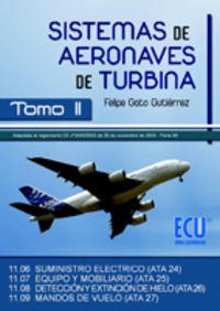 Sistemas de aeronaves de turbina II, de Gato Gutiérrez, Felipe | portada del libro