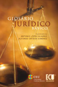Glosario Jurídico Básico, de López Álvarez, Antonio | portada del libro