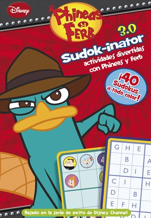 PyF. Sudok-inator, de Disney | portada del libro