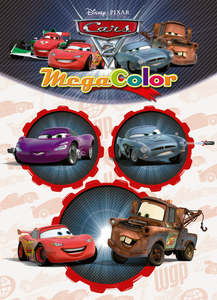 Cars 2. Megacolor, de Disney | portada del libro