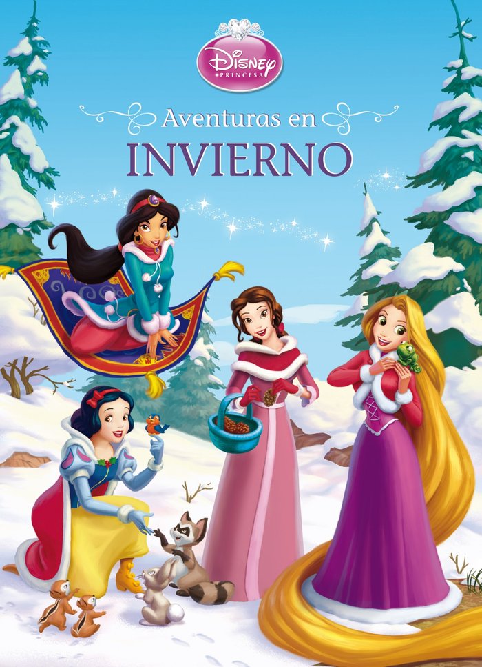 Princesas. Aventuras en invierno, de Disney | portada del libro
