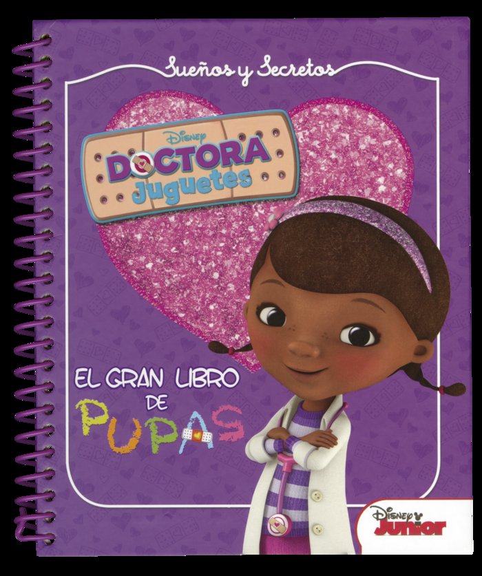 Doctora Juguetes. Sueños y secretos. El gran libro de pupas, de Disney | portada del libro