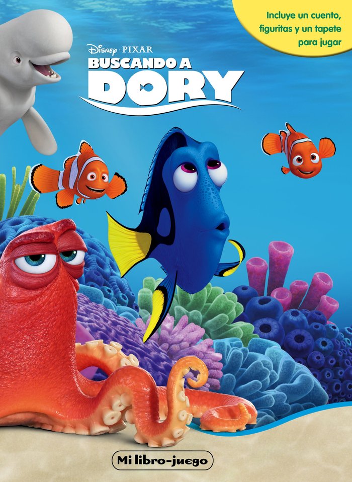 Buscando a Dory. Mi libro-juego, de Disney | portada del libro