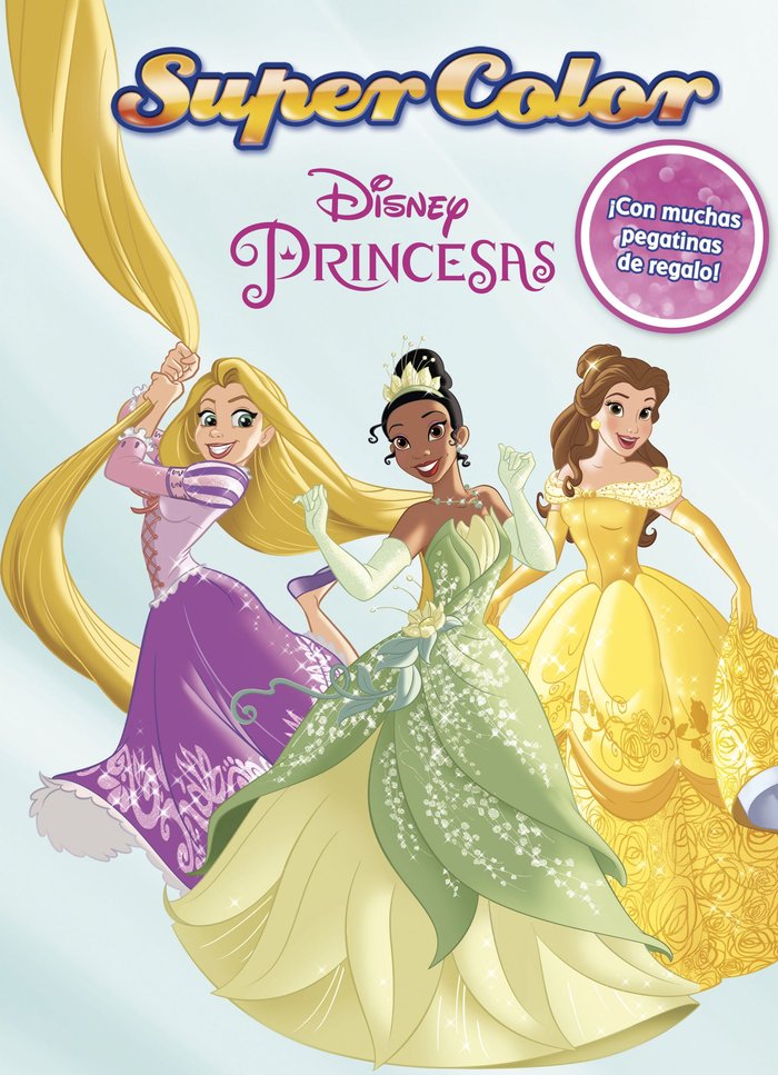 Princesas. Supercolor, de Disney | portada del libro