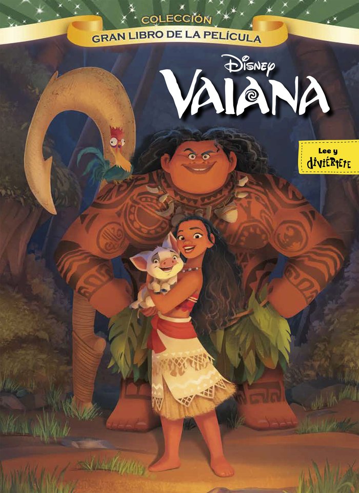 Vaiana. Gran libro de la película, de Disney | portada del libro