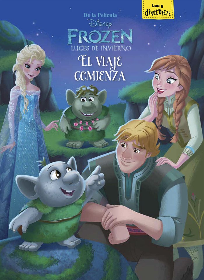 Frozen. Luces de invierno. El viaje comienza, de Disney | portada del libro