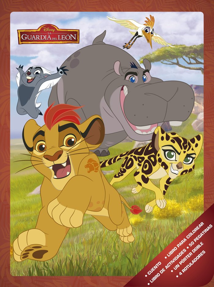 La guardia del león. Caja metálica, de Disney | portada del libro