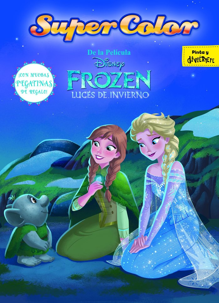 Frozen. Luces de invierno. Supercolor, de Disney | portada del libro