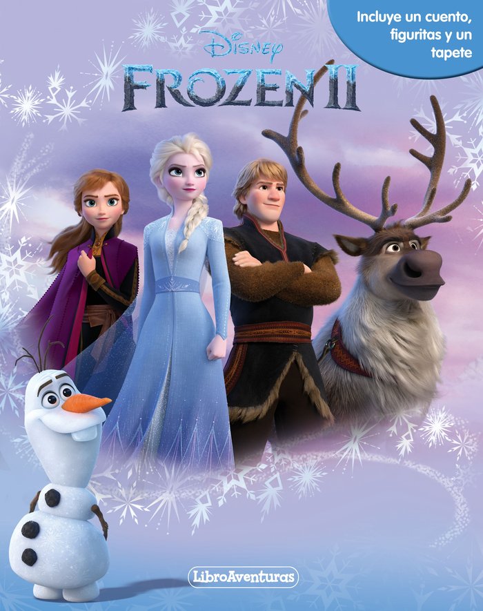 Frozen 2. Libroaventuras, de Disney | portada del libro