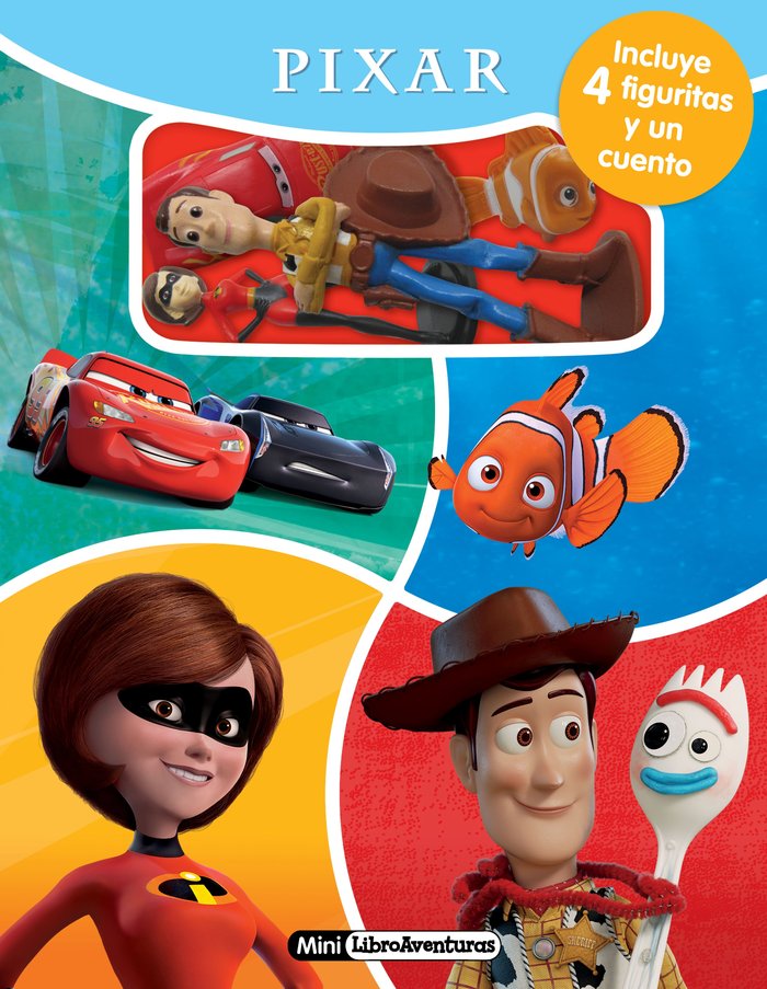 Pixar. Mini-Libroaventuras, de Disney | portada del libro