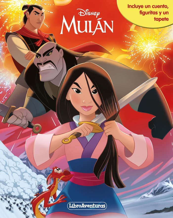 Mulán. Libroaventuras, de Disney | portada del libro