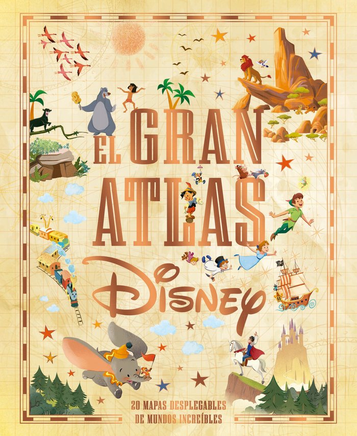 EL GRAN ATLAS DISNEY, de DISNEY | portada del libro