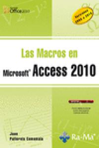 Las Macros en Access 2010, de Pallerola Comamala, Joan | portada del libro