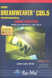 Adobe Dreamweaver CS5.5 Professional. Curso práctico, de Orós Cabello, José Luis | portada del libro