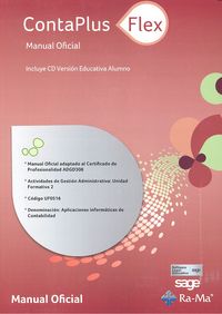 Contaplus flex. Manual oficial, de Sage Formación, S.A. | portada del libro