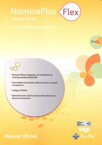 Nominaplus flex. Manual oficial, de Sage Formación, S.A. | portada del libro