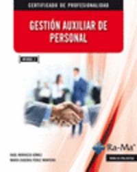 Gestión auxiliar de personal (mf0980_2), de Morueco Gomez, Sr. Raúl | portada del libro