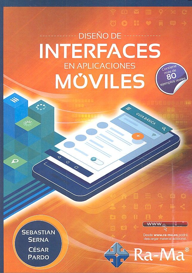Diseño de interfaces en aplicaciones móviles, de Serna, Sebastián | portada del libro