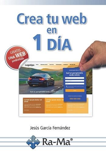 Crea tu web en 1 DÍA, de García Fernández, Jesús | portada del libro