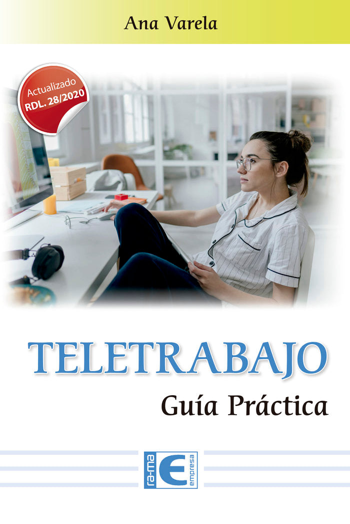 Teletrabajo, de Varela Echevarria, Ana | portada del libro