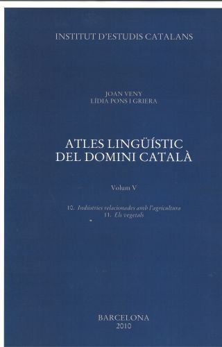 Atles lingüístic del domini català. Volum V, de Veny, Joan | portada del libro