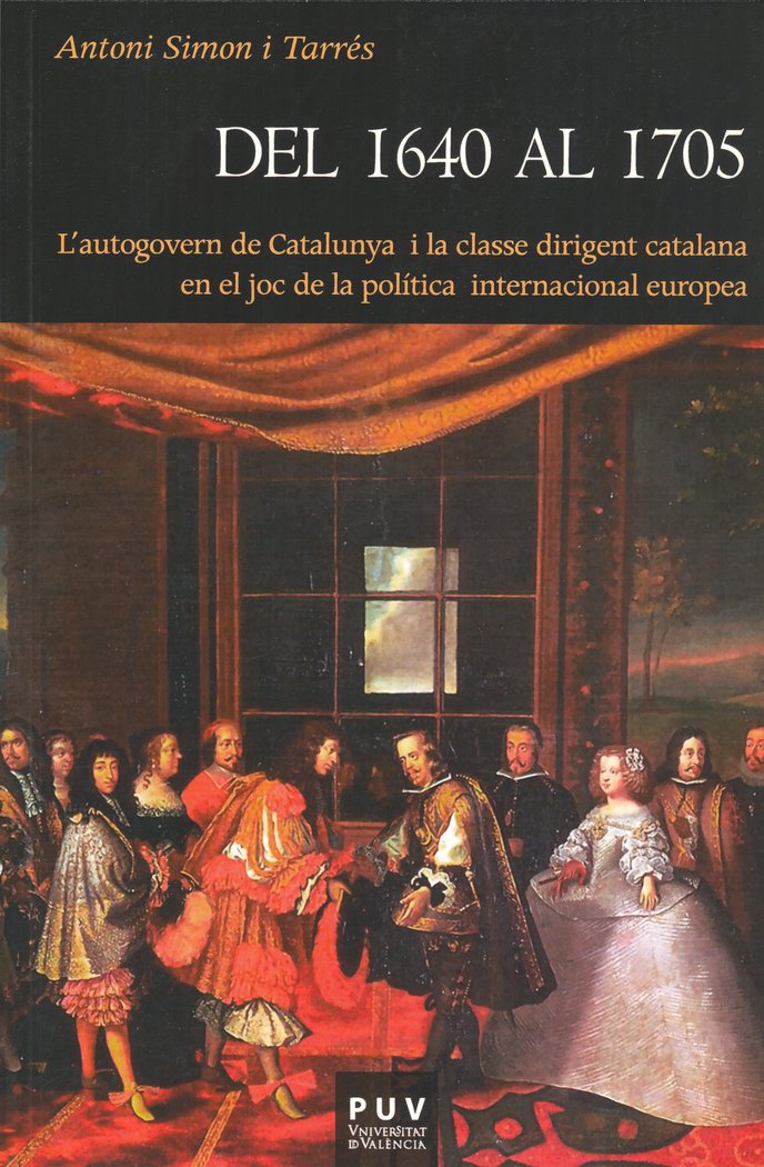Del 1640 al 1705, de Simon i Tarrés | portada del libro