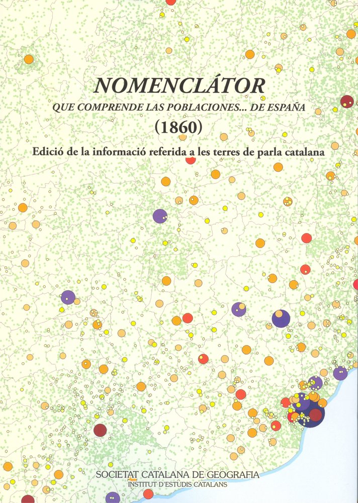 NOMENCLATOR QUE COMPRENDE LAS POBLACIONES... DE ESPAÑA (1986, de VARIOS AUTORES | portada del libro
