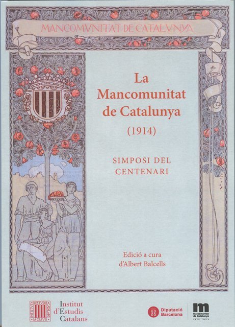 La Mancomunitat de Catalunya (1914) | portada del libro