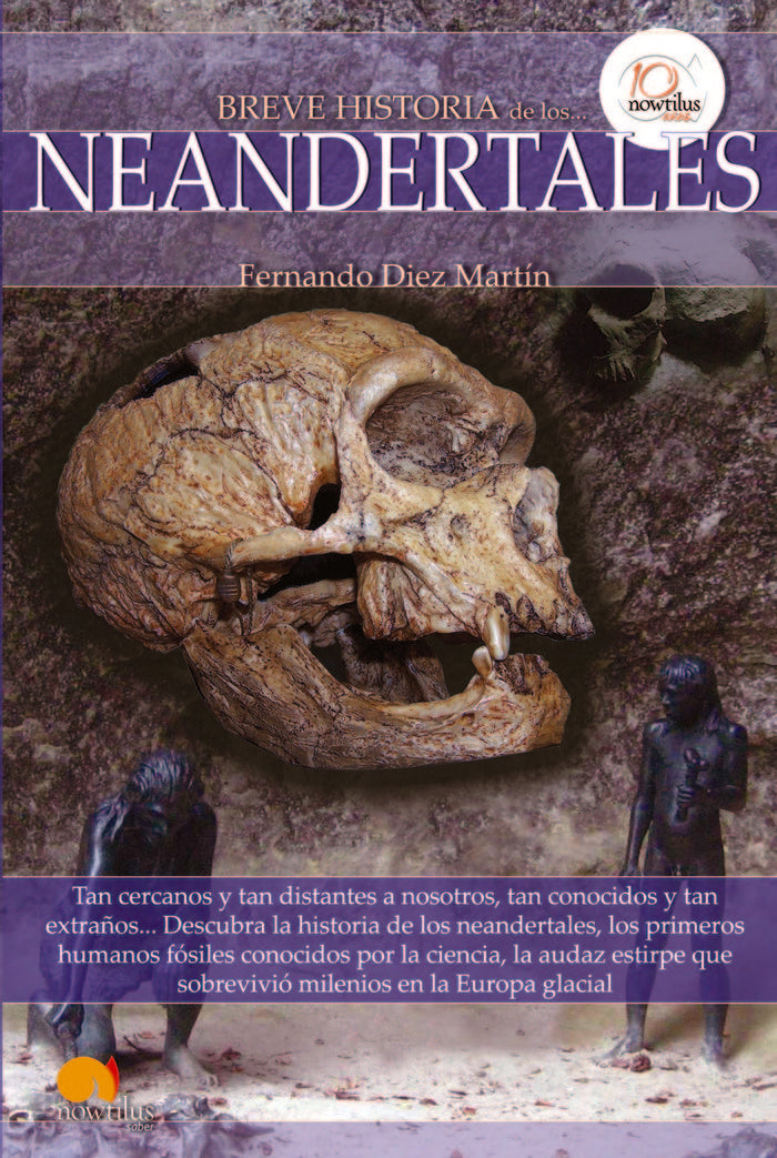 Breve historia de los neandertales, de Diez Martín, Fernando | portada del libro