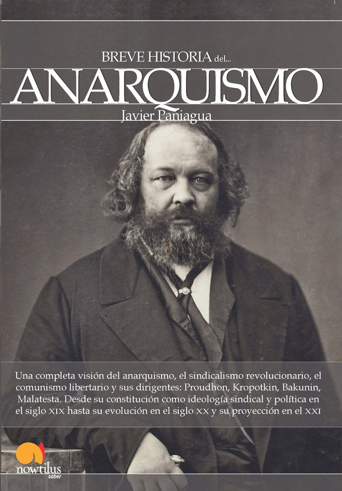 Breve historia del anarquismo, de Paniagua Fuentes, Javier | portada del libro