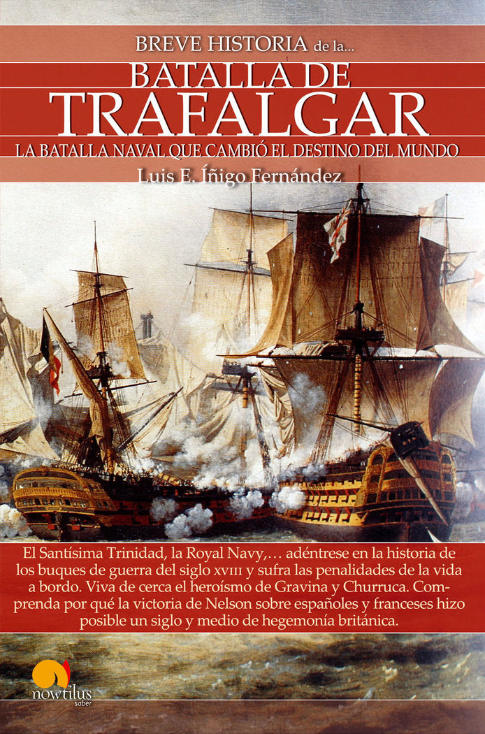 Breve historia de la batalla de Trafalgar, de Íñigo Fernández, Luis E. | portada del libro