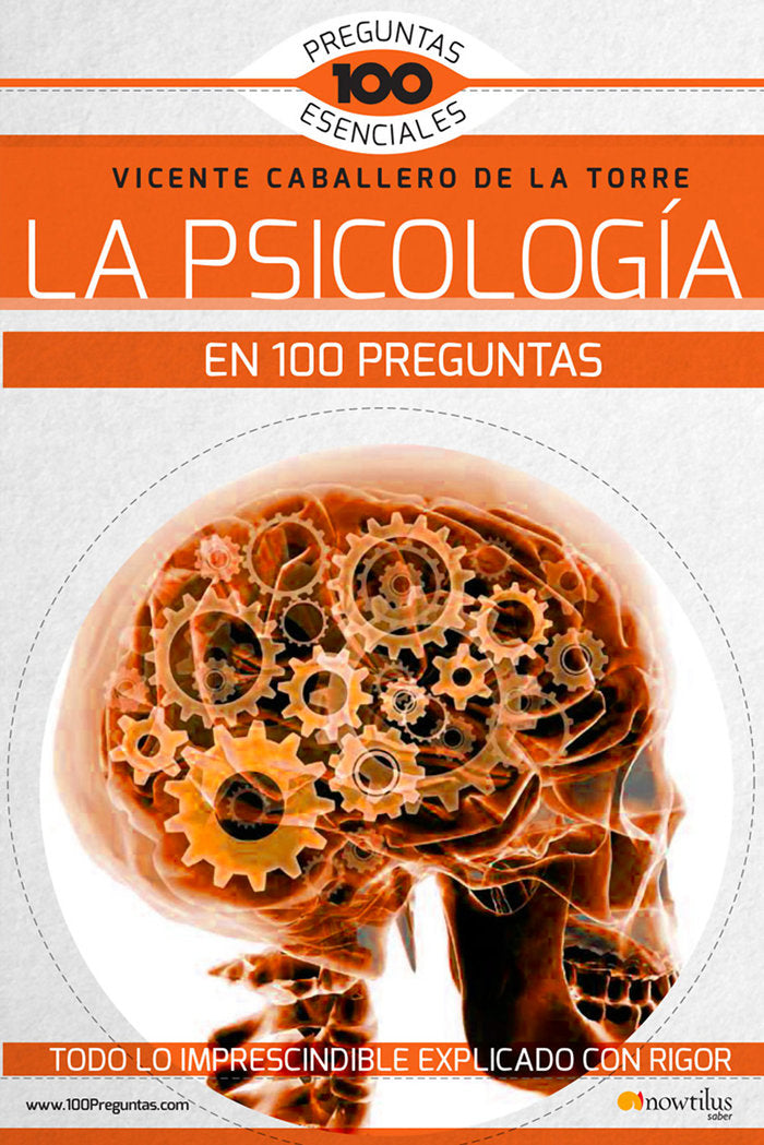 La psicología en 100 preguntas, de Caballero de la Torre, Vicente | portada del libro