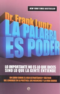 La palabra es poder, de LUNTZ | portada del libro
