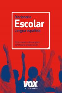 Diccionario Escolar de la Lengua Española, de - | portada del libro