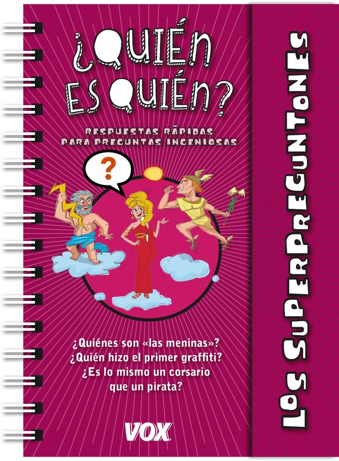 Los Superpreguntones / Quién es quién, de Vox Editorial | portada del libro