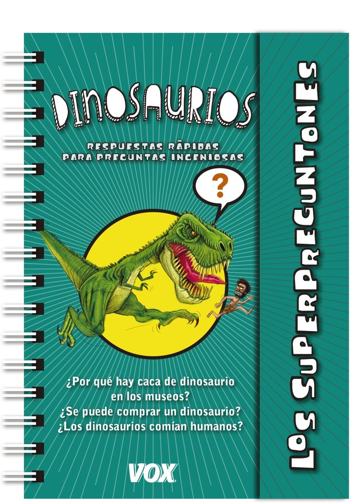Los superpreguntones / Dinosaurios, de Larousse Editorial | portada del libro