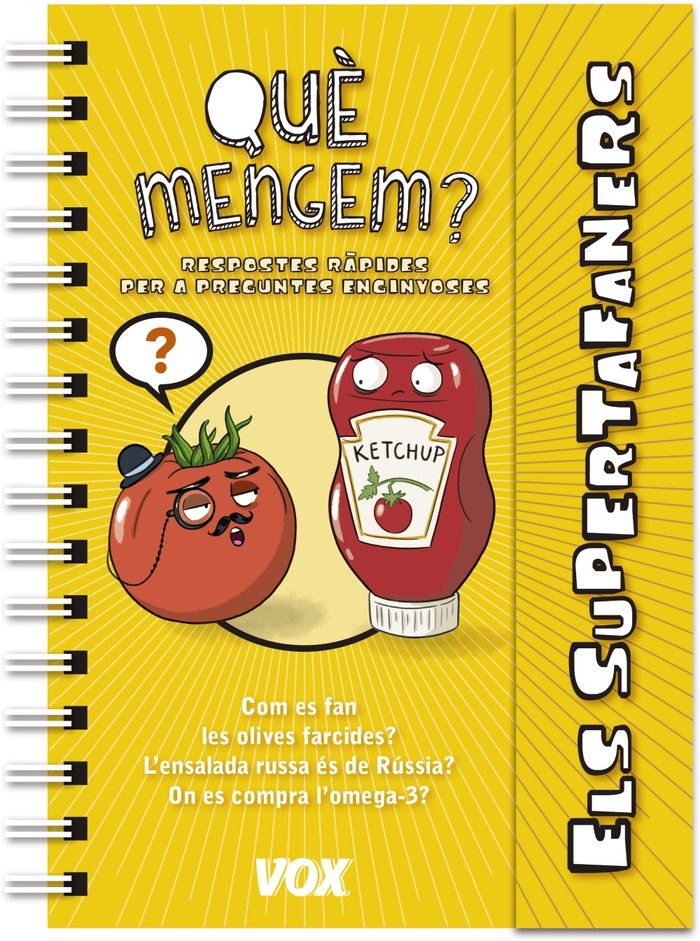 Supertafaners / Què mengem?, de Vox Editorial | portada del libro