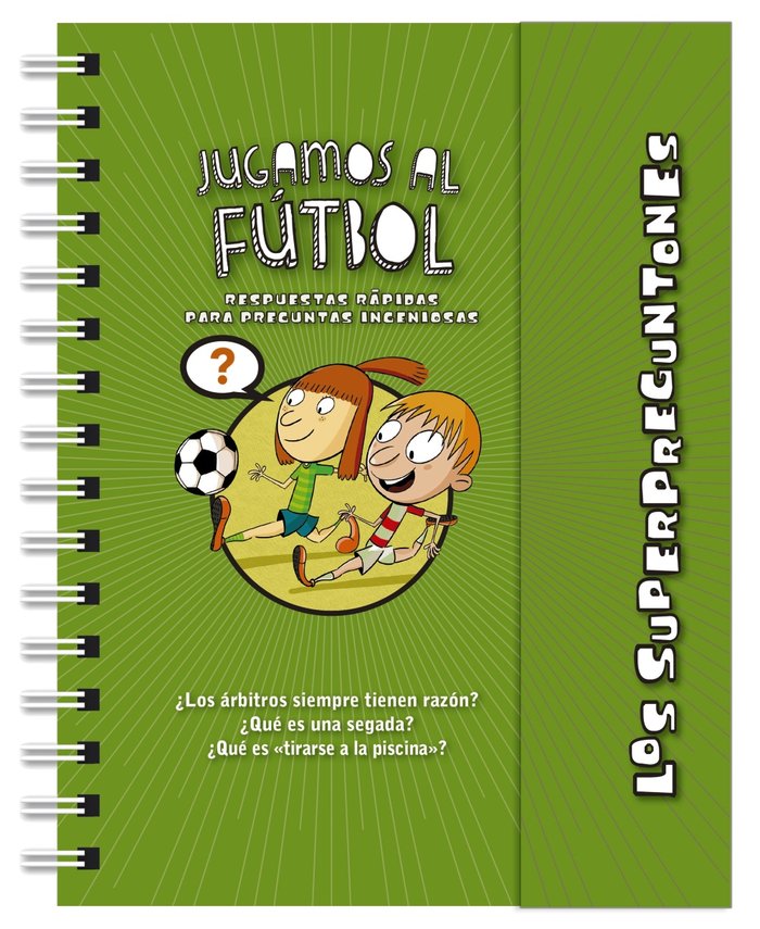 Los superpreguntones. Jugamos al fútbol, de Vox Editorial | portada del libro