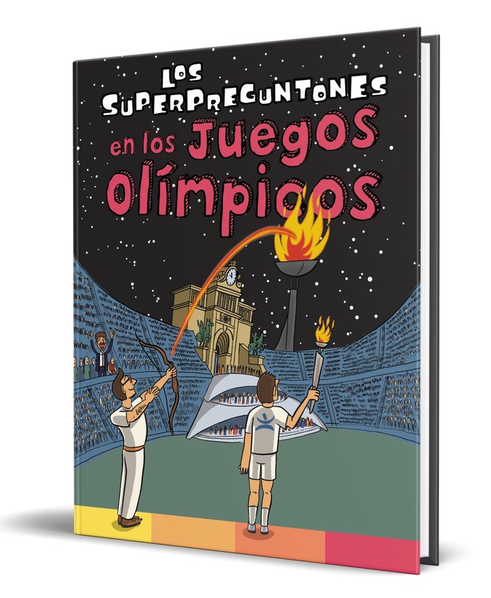 LOS SUPERPREGUNTONES EN LOS JUEGOS OLIMPICOS, de VOX EDITORIAL | portada del libro