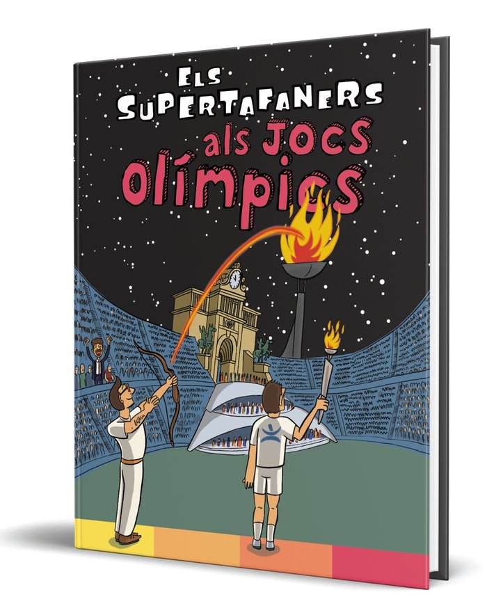 ELS SUPERTAFANERS ALS JOCS OLIMPICS, de VOX EDITORIAL | portada del libro