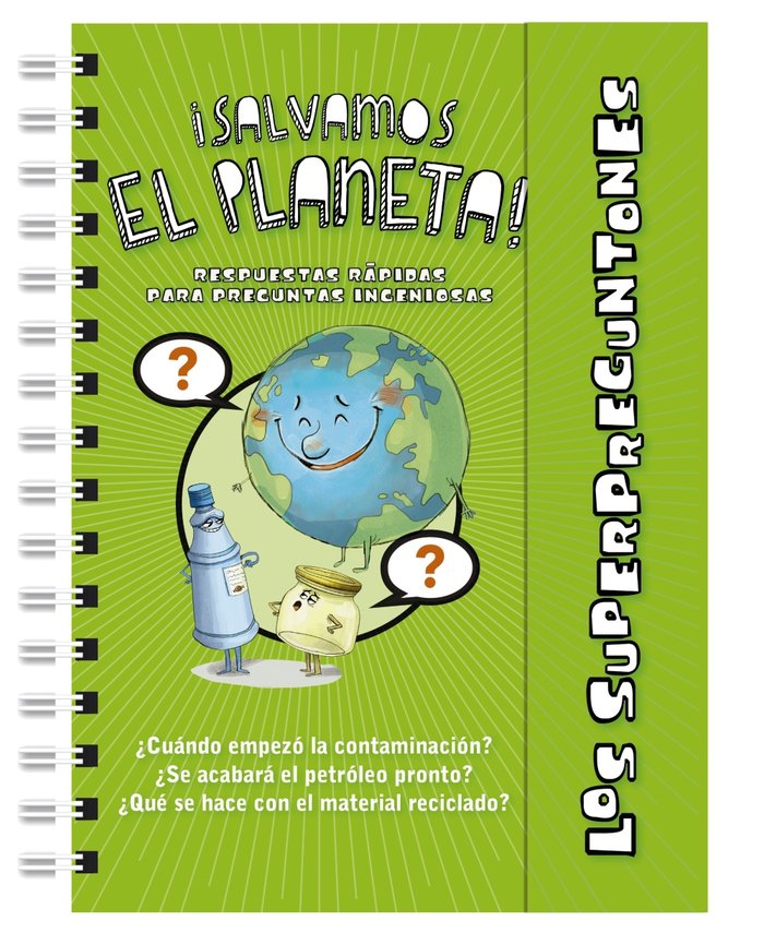 Los superpreguntones ¡salvamos el planeta!, de Vox Editorial | portada del libro