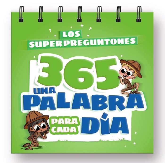 LOS SUPERPREGUNTONES 365 UNA PALABRA PARA CADA DIA, de VOX EDITORIAL | portada del libro